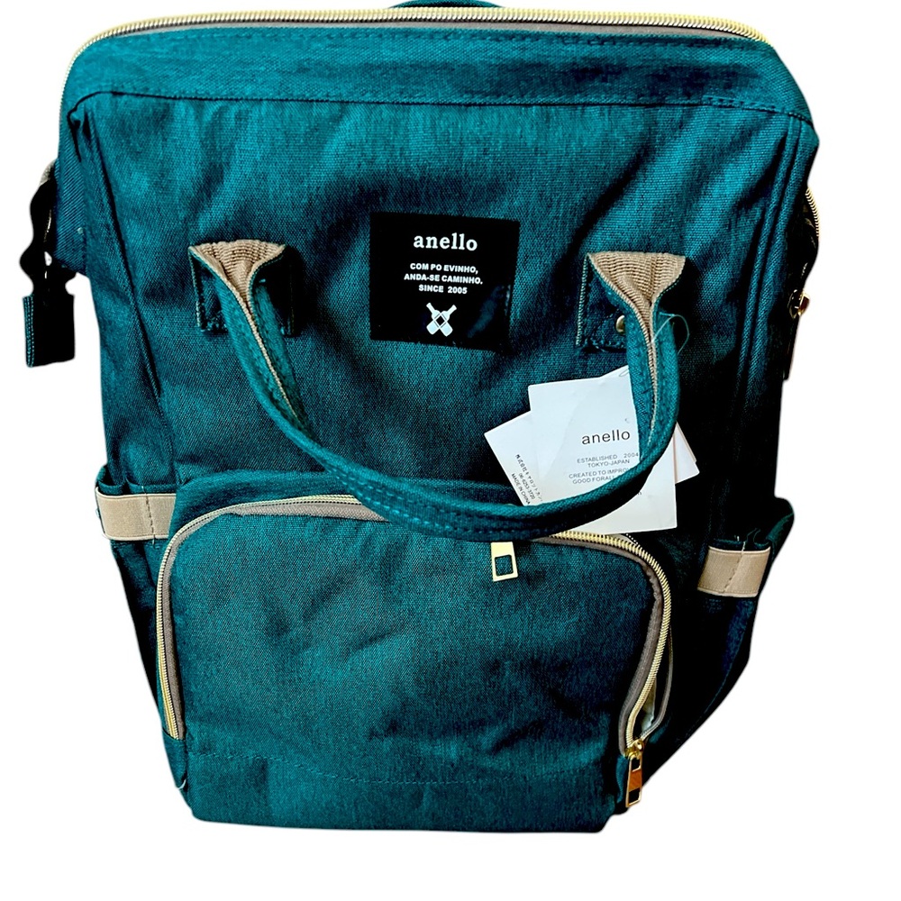 Anello - Teal Diaper Backpack